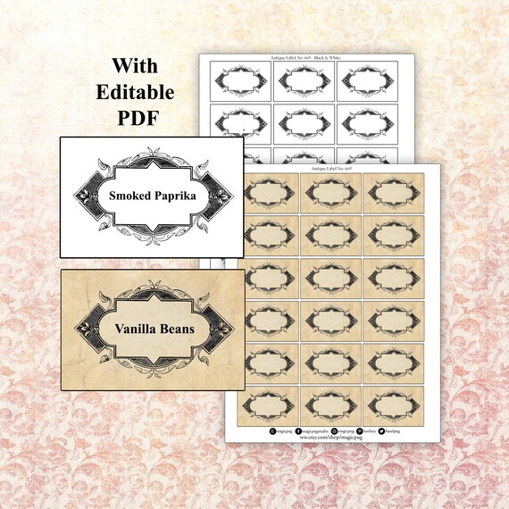 Instant Digital Download Printable Antique Victorian Aged | Etsy