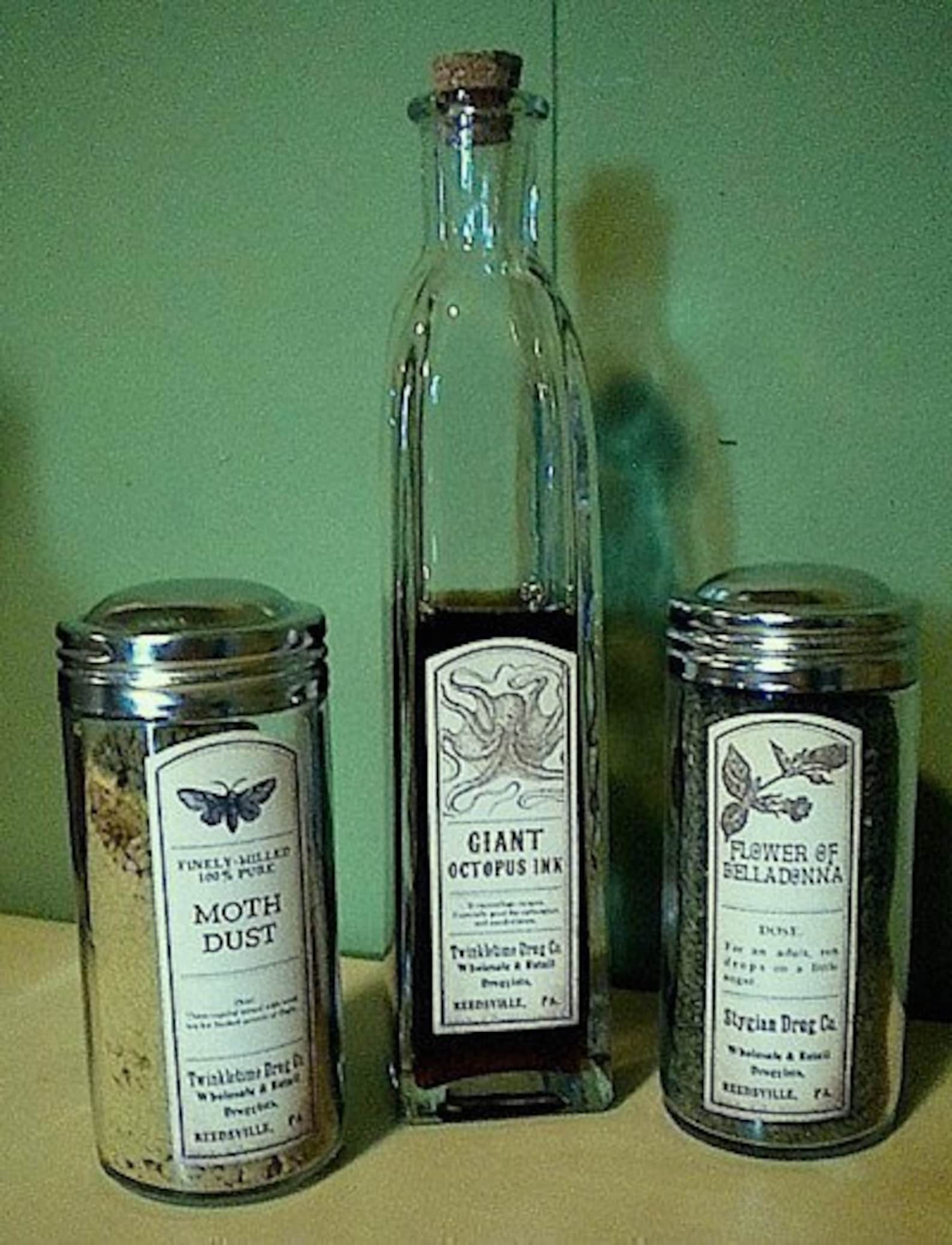 Fantasy Magic Potion Labels Digital Collage Sheet 18 Labels - Etsy