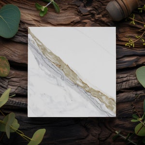 Quartz Cutting Board, Handmade, Cheese tray, Pastry boards, Gift for engagement, Display Board, or Wedding, Calacatta Champion