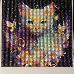 Crazy Cat Lady Diamond Painting Completed Diamond Art - Etsy