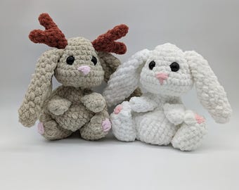 Handmade Crochet Bunny Plush – Perfect for Easter!