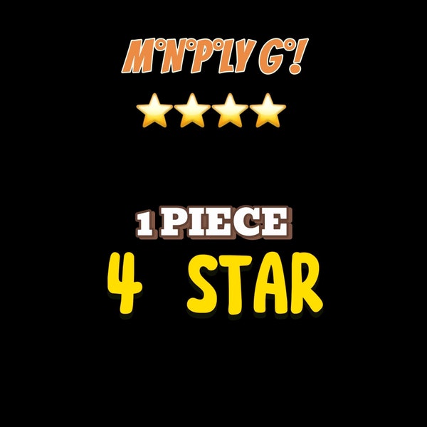 MonoGo! 4 Star (1pc per order)( Prestige not included)