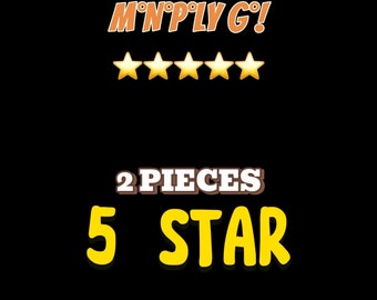 MonoGo! 5-sterrenbundel van 2 (Prestige niet inbegrepen)