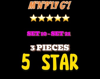 MonoGo! 5-sterrenbundel van 3 (Prestige niet inbegrepen)
