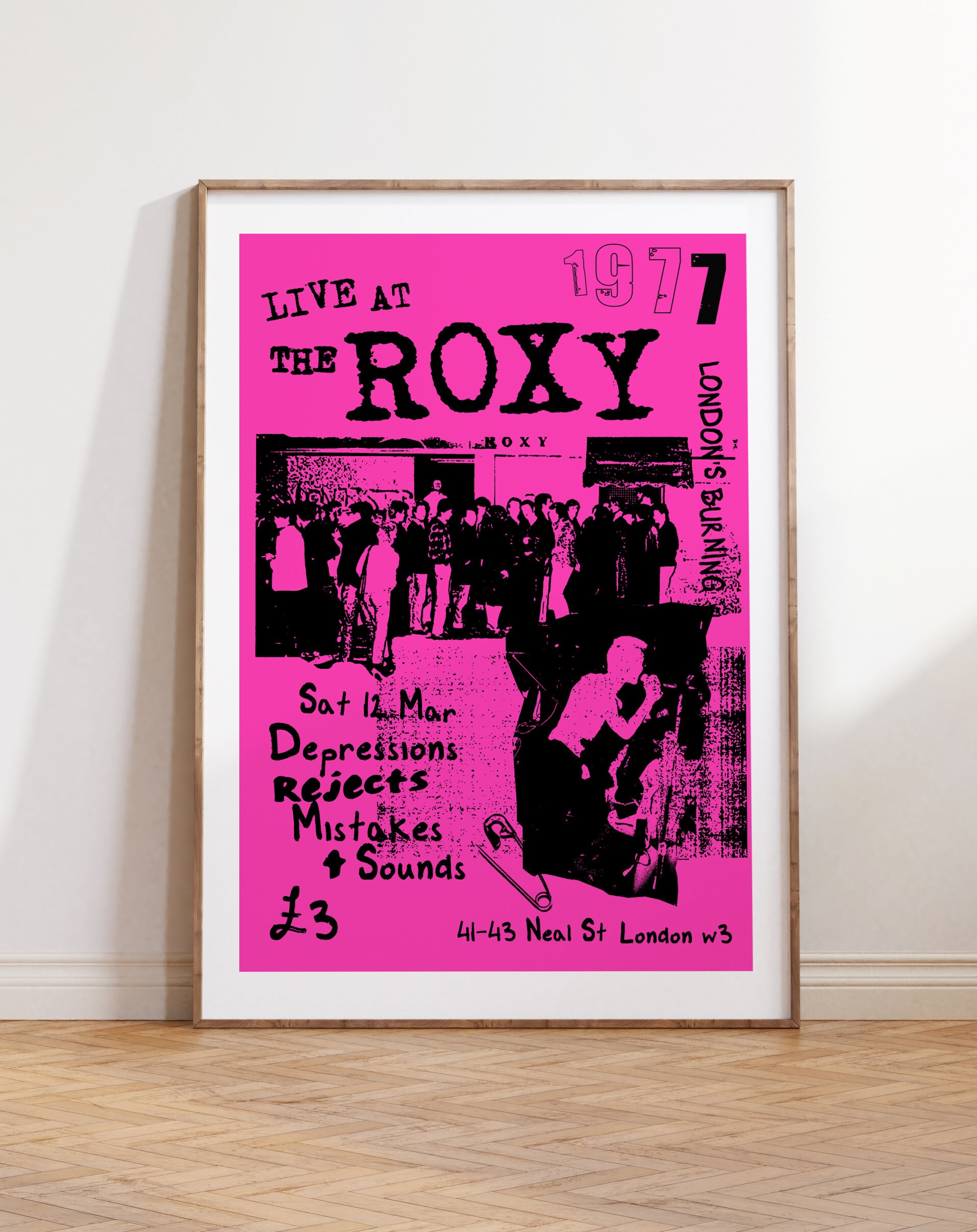 Live at the Roxy - Art Print - Etsy
