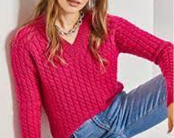 maglione da donna lavorato a maglia