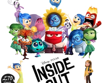 Inside Out Clipart 270 file png, Inside Out 2 Download, Inside Out 2PNG bundle, Anger Joy Sadness Embarrassment Anxiety, Envy, Ennui png