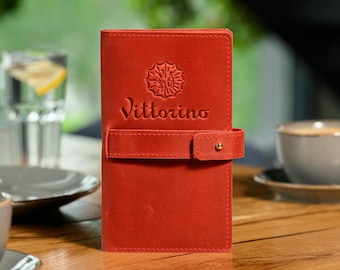 Personalized Waiter Accessories, Custom Server Wallet with Practical Layout and Secure Closure