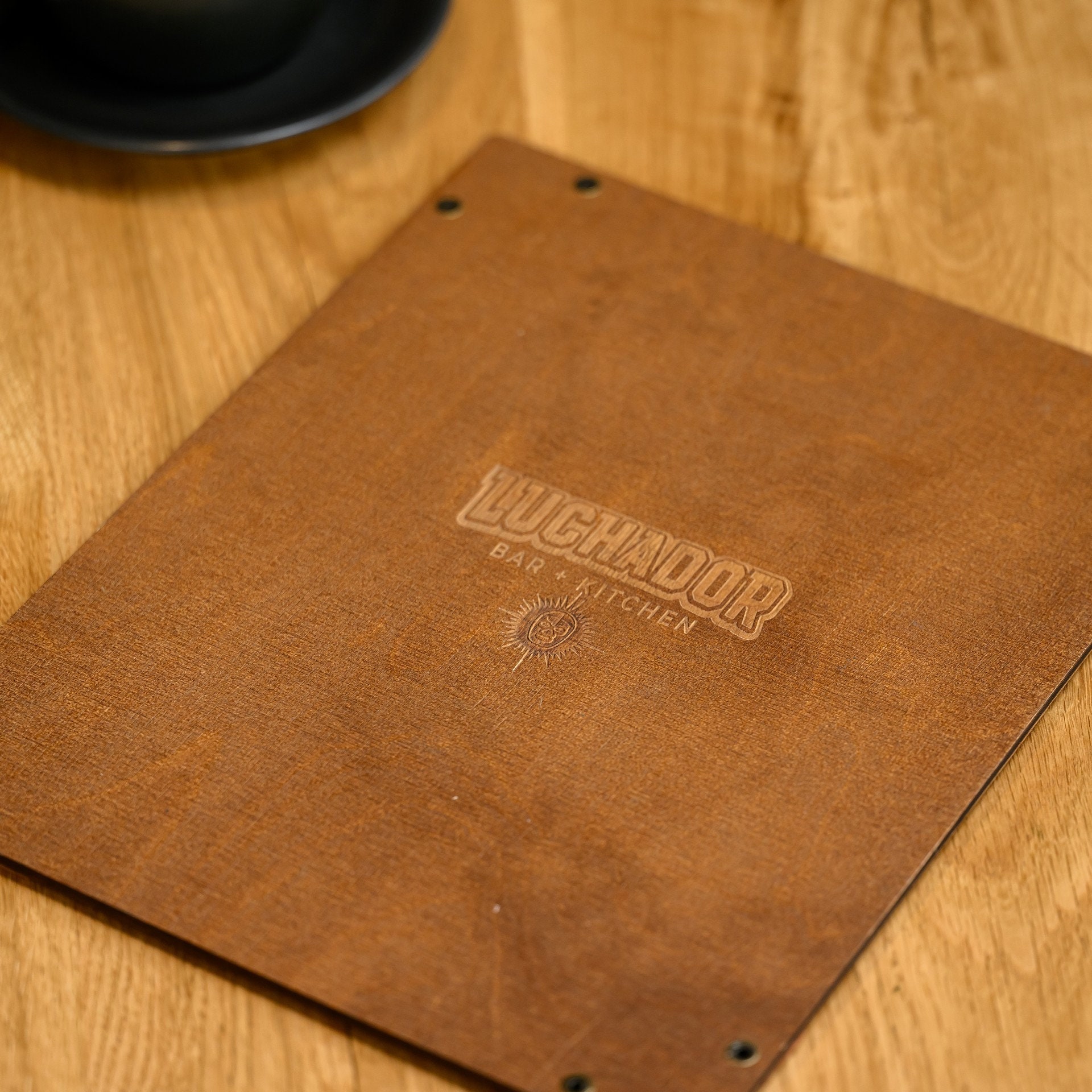 12-Pack A5 Menu Covers - 5.5x8.5 Inch 3-Page Restaurant Menu Holders With Leather Trim