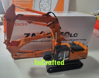 Hitachi Zaxis 350LC High Reach Demolition Excavator 1:50 Scale Diecast Model New
