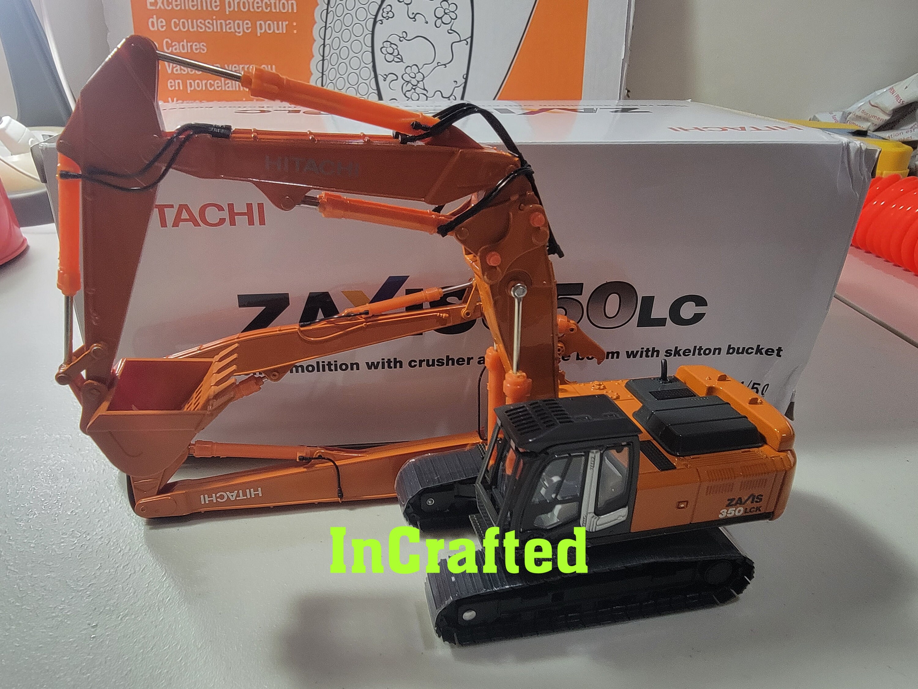Hitachi Zaxis 350LC High Reach Demolition Excavator 1:50
