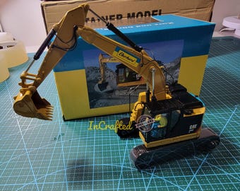 Caterpillar Cat 335F L Grävmaskin Eberhard 1/50 Skala Diecast Masters DM85925E Ny låda