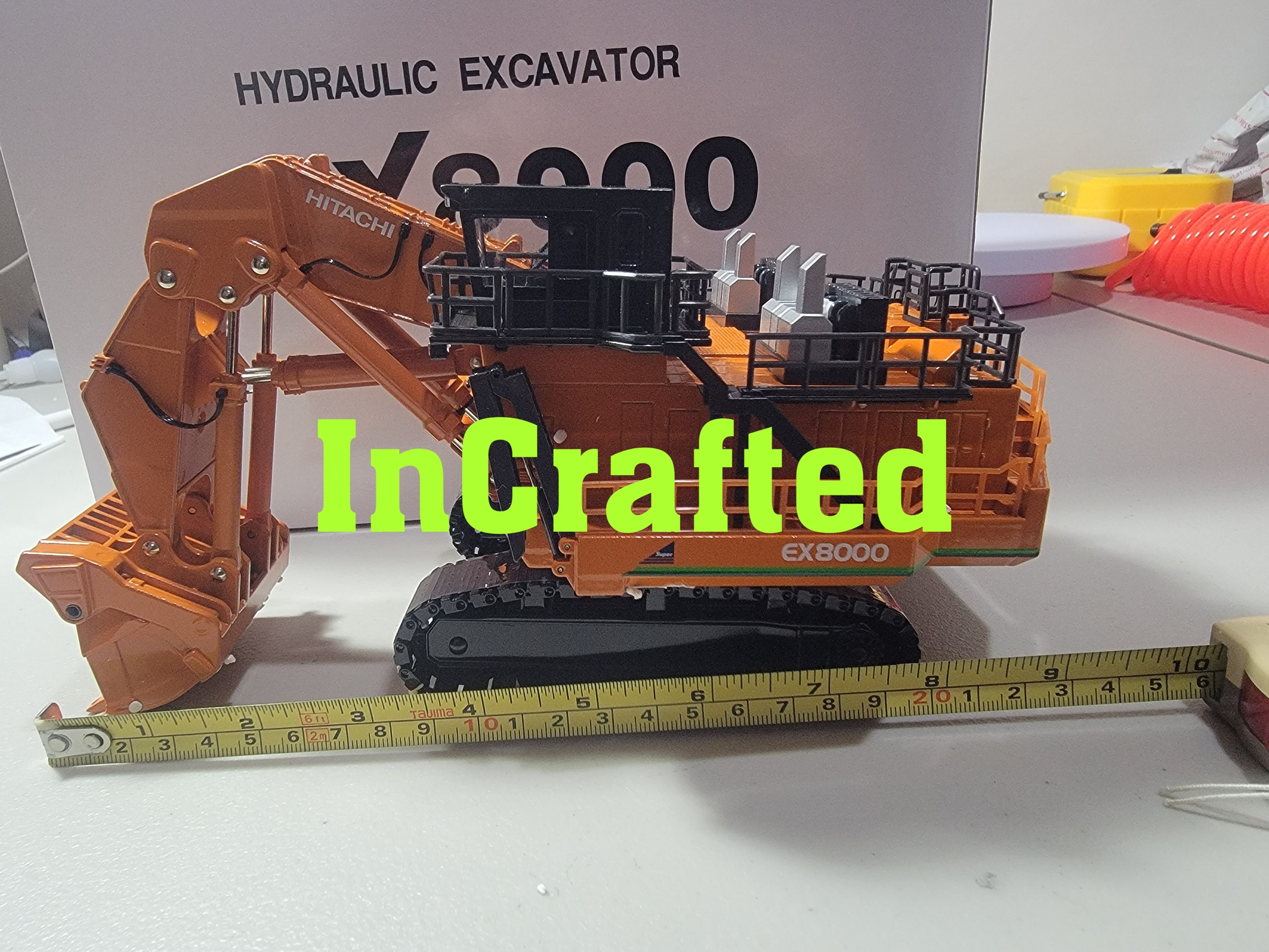 Construction Vehicle Model Hitachi EX8000 Hydraulic Excavator