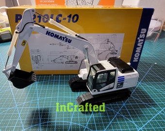 コマツ建機　Komatsu PC1100LC-6 　1/50 Buffalo Road Imports. Komatsu PC1100-6 with high cab and clam