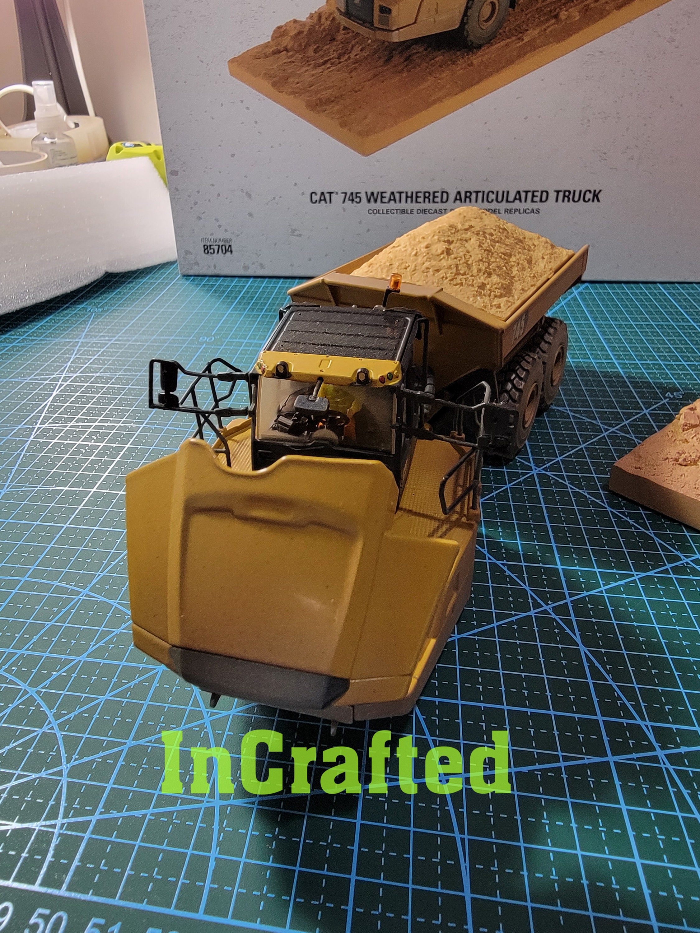 Caterpillar Cat 745 Weathered Articulated Truck 1/50 by