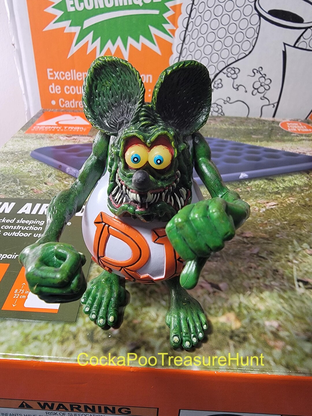 Rat Fink White Blue 4.7