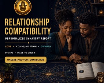 Relationship Compatibility Astrology Report | Personalized Synastry Reading