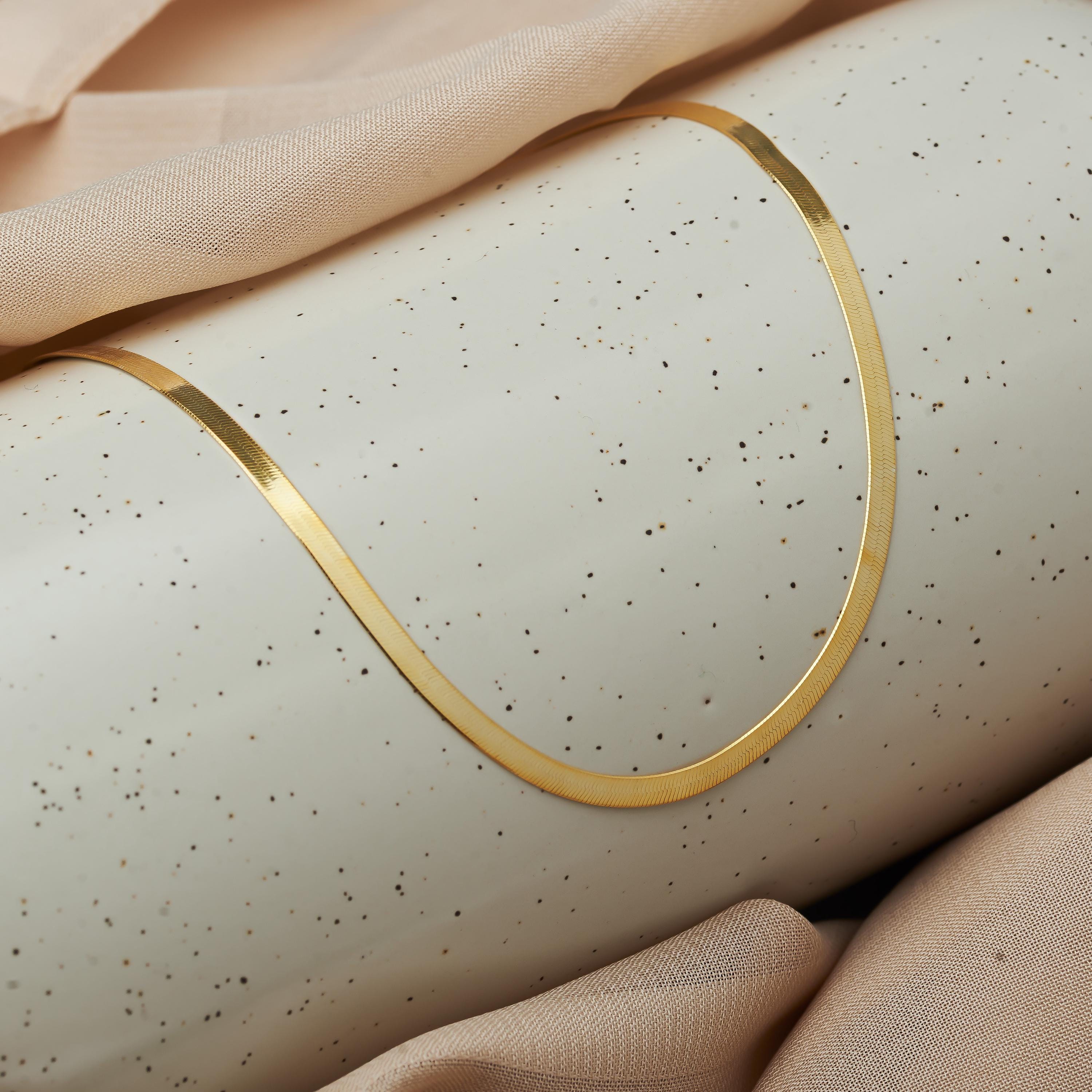 Gold Chain Necklace, Paperclip Chain, Snake Chain, Rolo Chain, Twist ...