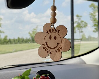 Jesus Loves You | Car Charm