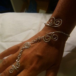Slave Bracelet in Sterling Silver image 4