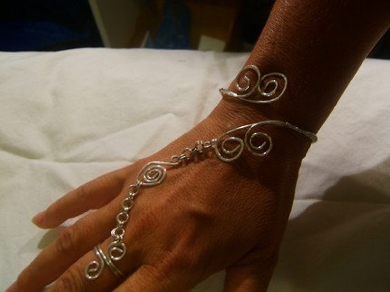 Slave Bracelet in Sterling Silver image 4