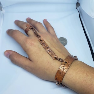 Copper slave bracelet