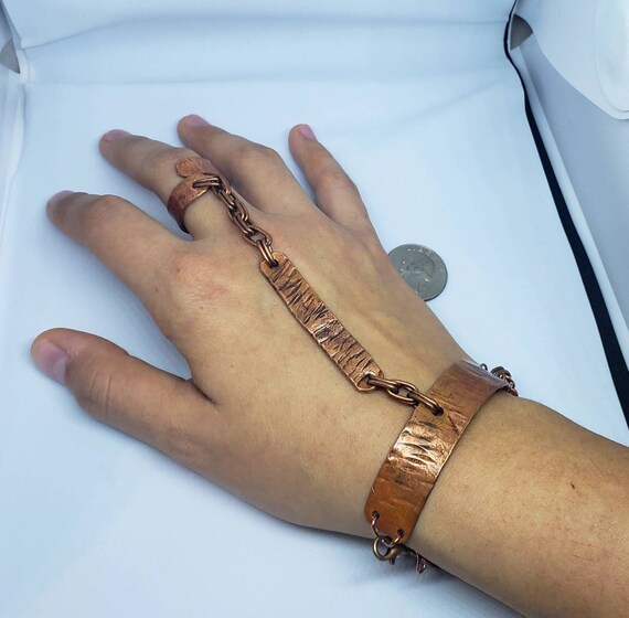 Buy Copper Slave Bracelet Online in India Etsy