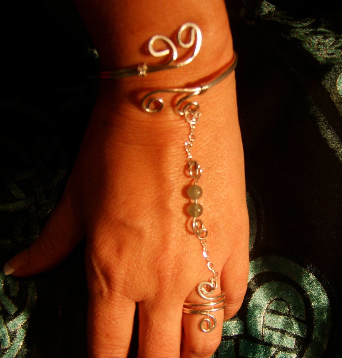 Slave Bracelet Sterling Etsy