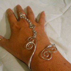 Slave Bracelet in Sterling Silver image 1