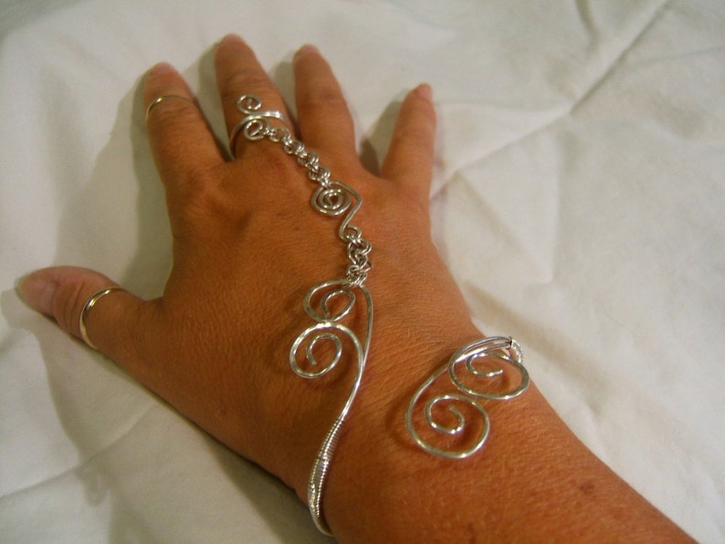 Slave Bracelet in Sterling Silver image 1