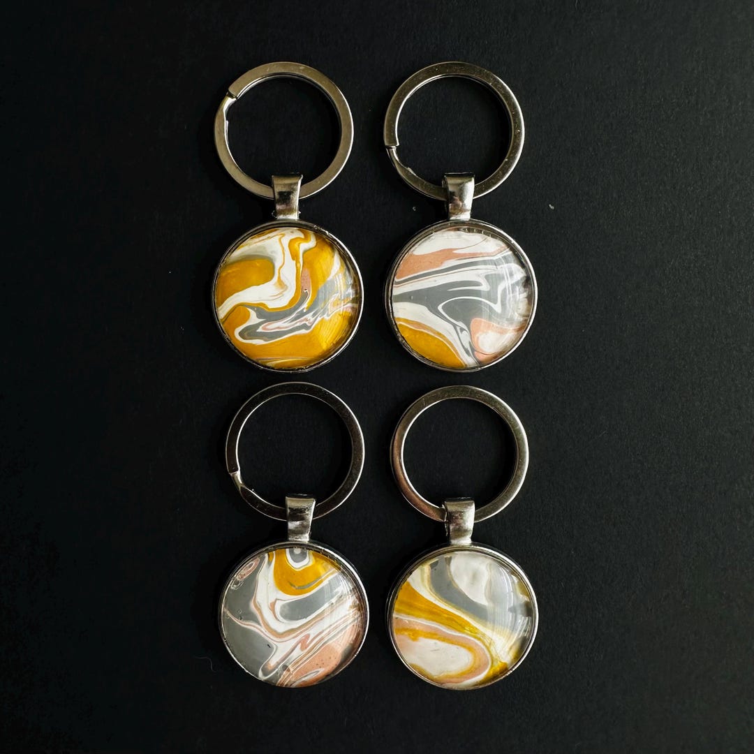 Keychain Soft Rabar Keychain - Soft - Etsy