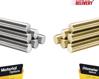Barra Piatta Ottone 360 – Spessore 3/16 X Larghezza 3/4 X Lunghezza 36 – USA