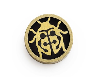 Ladybug Mini Pins | Guitar Fretboard Inlay Dots | Custom Mini Pins for Guitar & Bass Decoration