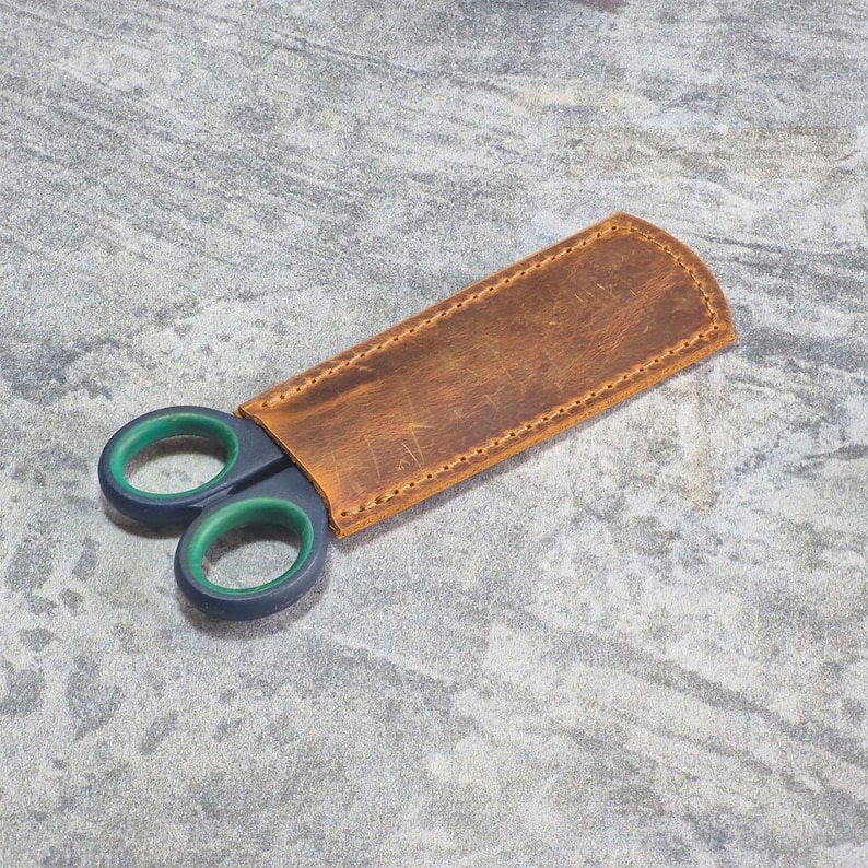 Personalized Leather Sheath – Handmade Custom Stamped Name , Tool Case ...