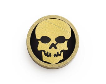 Skull Mini Pins | Guitar Fretboard Inlay Dots | Custom Mini Pins for Guitar & Bass Decoration