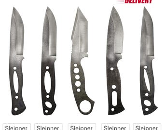 SLEIPNER Stainless Steel Knife Blade Blanks for Bushcraft, Hunting, Survival Knives