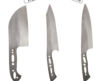 Japanese Chef Knife Blanks - 4116 Steel Stainless Steel Knife Blade Blanks for Kitchen Knives