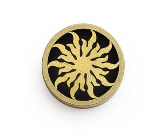 Sun Mini Pins | Guitar Fretboard Inlay Dots | Custom Mini Pins for Guitar & Bass Decoration