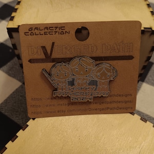 Galaxy Far Away Fathers&#39; Day Pin