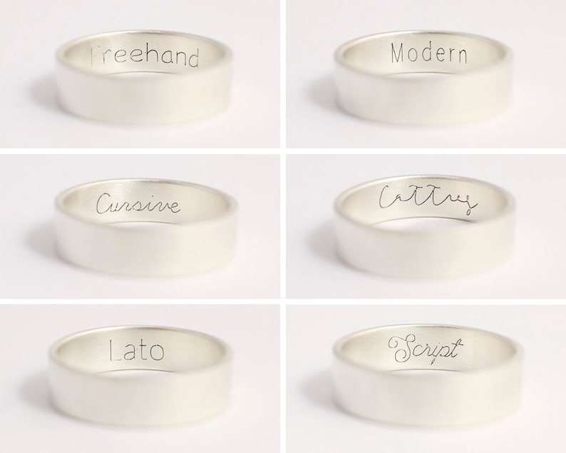 Ready to Ship Mens Wedding Band Women/'s Wedding Band #35