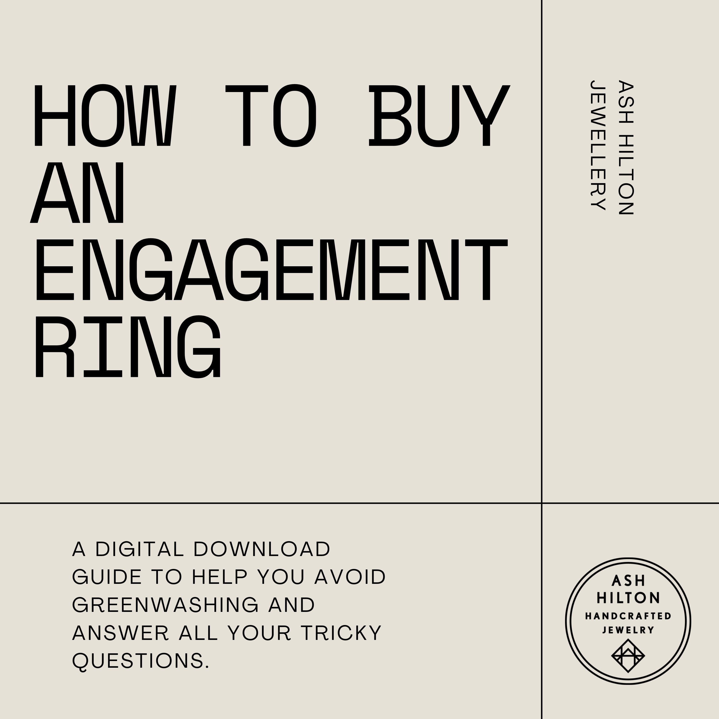 How to Buy an Engagement Ring