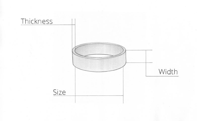 Men/'s or Women/'s Wedding Band Dainty Rose Gold Wedding Ring Made From Eco-friendly Gold