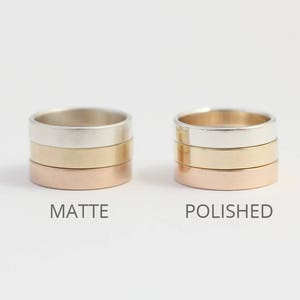 Unique Platinum Engagement Ring//Woodland Wedding Ring//Diamond Wedding Band//Simple Platinum Ring//Size 6 Ring//7mm Wedding image 2