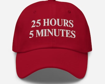 25 Hours 5 Minutes Senate Speech Hat, FDT Side Panel, Anti MAGA, Anti Trump Hat for Liberal Leftist Democrat