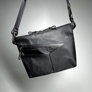 Waterproof X-Pac Messenger Bag: Techwear Commuter Shoulder Bag