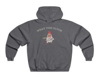 What the Cluck Men's NUBLEND® Hooded Sweatshirt