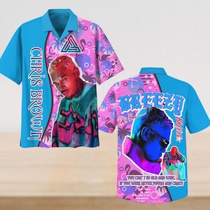 Chris Brown XX 2025 Button Shirt, Chris Brown 11:11 Tour Shirt, Chris Brown Breezy Bowl Hawaiian Shirt, Chris Brown Merch, Gift For Fan