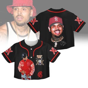 Chris Brown Crop Top Baseball Jersey, Chris Brown Tour Jersey, Breezy Bowl XX 2025 Shirt, Chris Brown Baseball Shirt, Breezy Bowl Shirt