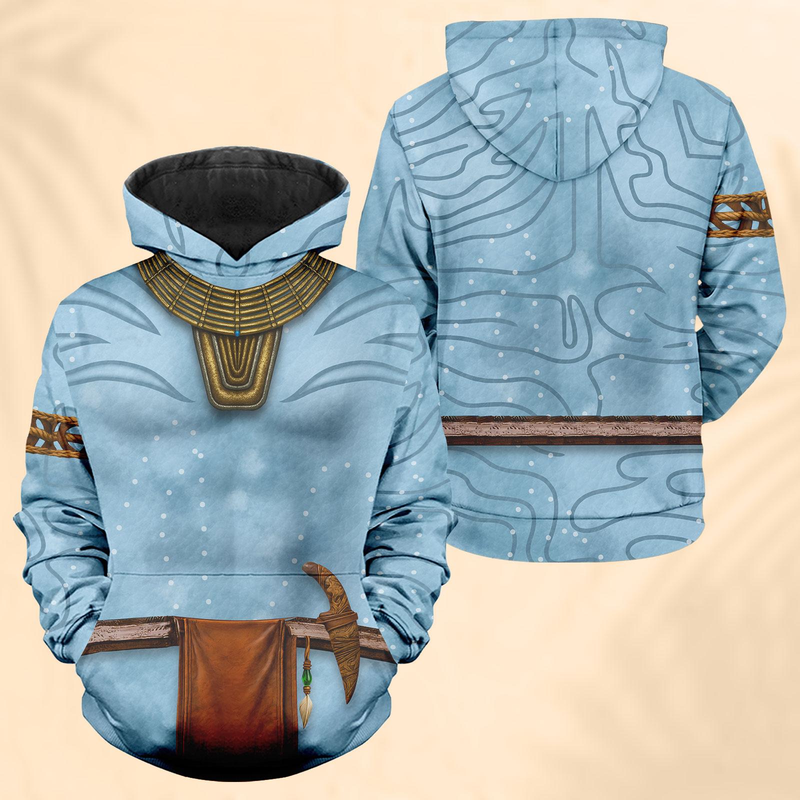 Discover Neteyam 3D Hoodie, The Way of Water Hoodie, Navi Pandora Metkayina Clan Hoodie, Disney Animal Kingdom The World of Avatar