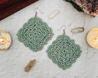 Beguiled Earrings {Aquarius Season: Seafoam Tourmaline}